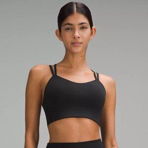 Like a Cloud Longline Bra Light Support, B/C Cup - Black